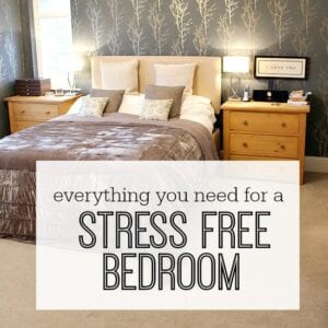 EVERYTHING YOU NEED FOR A STRESS FREE BEDROOM Bedroom interior design tips and tricks to make a relaxing room