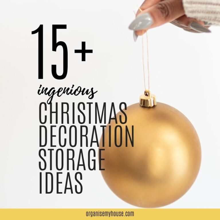 15 Ingenious Christmas Decoration Storage Ideas You Need!