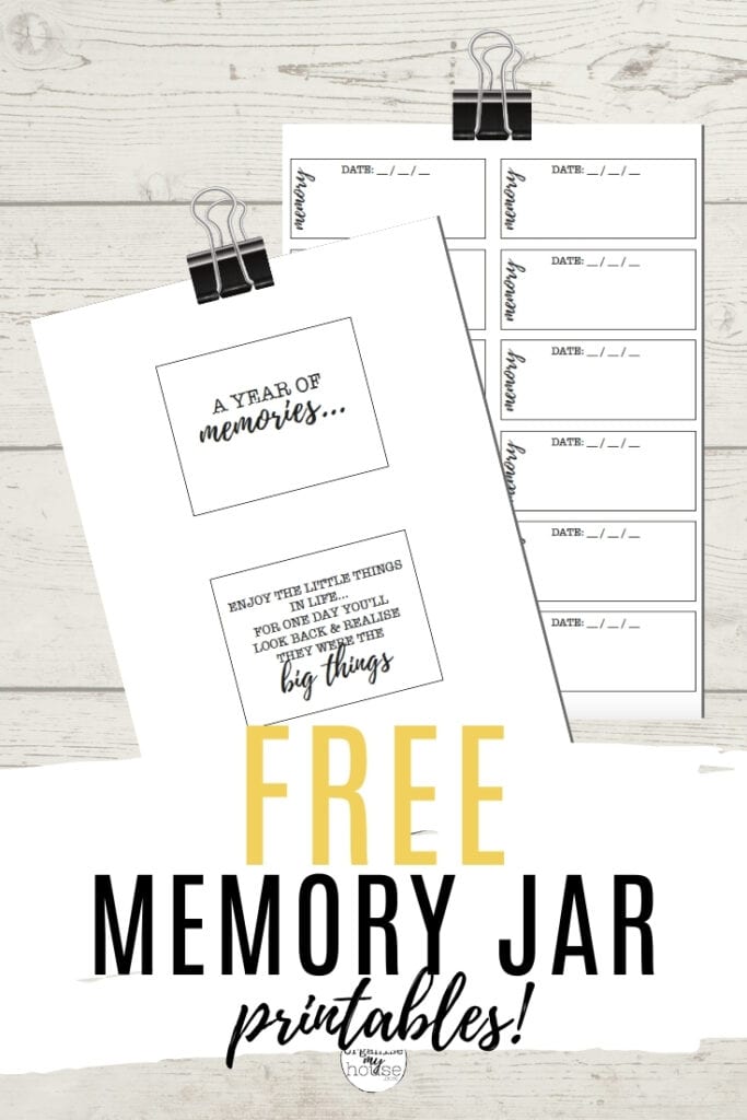 How To Create A DIY Memory Jar Step By Step Printables 