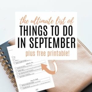 Supreme Listing of Variables in direction of Do in just September - such as a photograph relating to Printable Things named Supreme Listing of Variables towards Do in just September - such as a