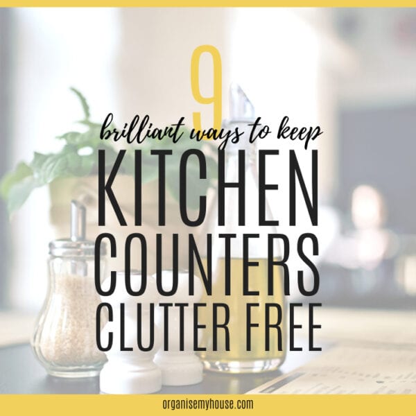 9 Genius Ideas To Keep Kitchen Counters Clutter Free!
