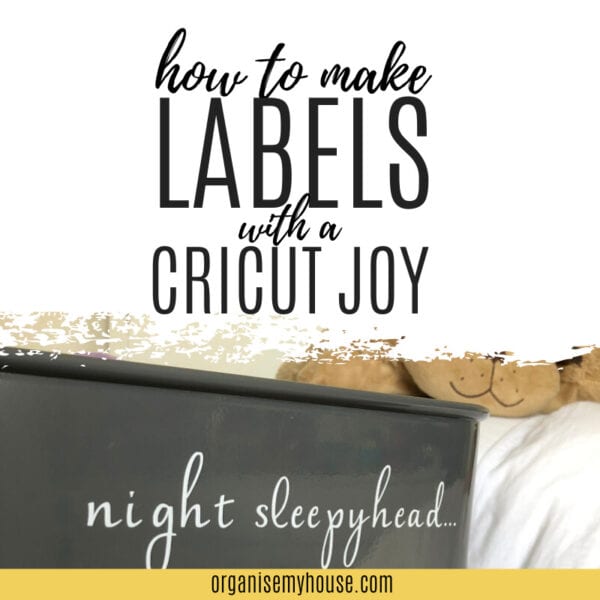 How To Make Labels With A Cricut Joy Step By Step Guide