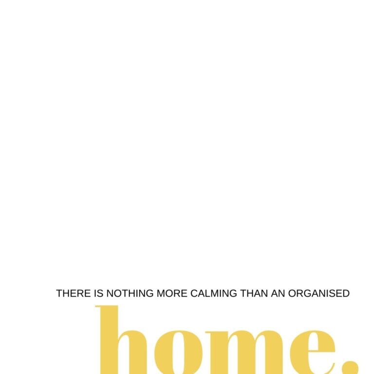 Nurturing an organized environment cultivates clarity.