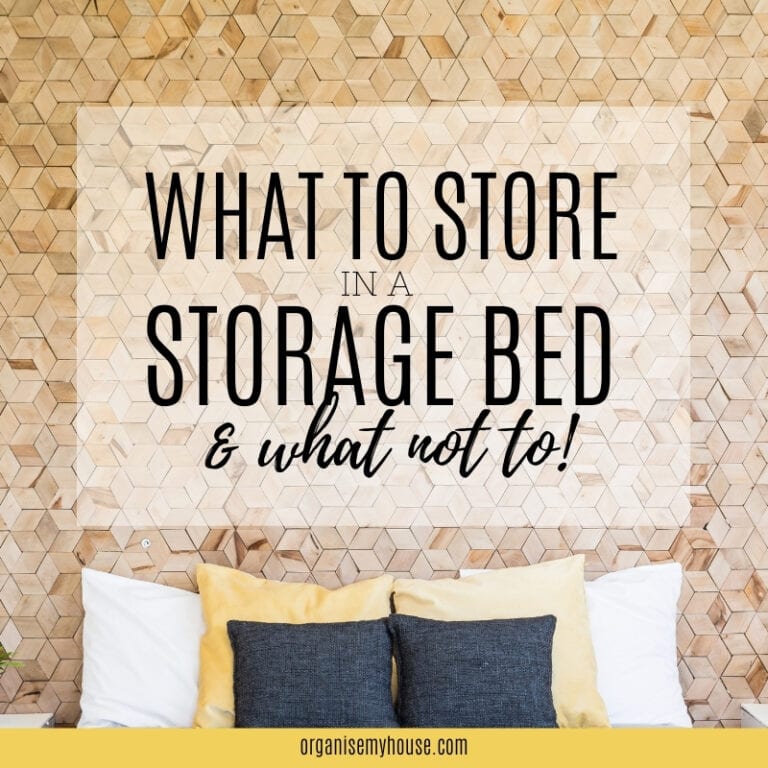 What To Store In A Storage Bed (And What NOT To!)