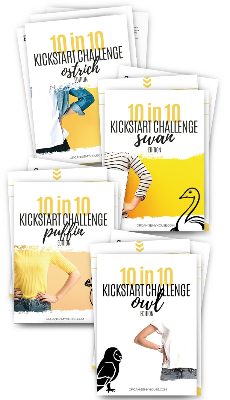 The 10 In 10 Kickstart Challenge Decluttering Made Easy