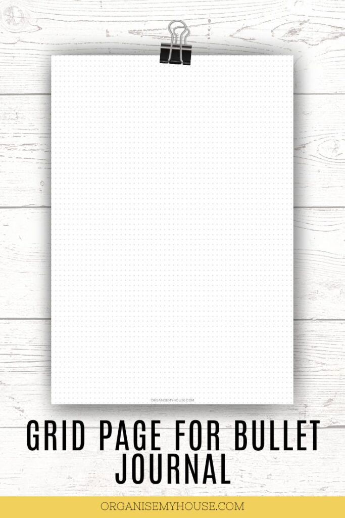 Bullet Journal Printable Paper Printable Free Templates Bullet Journal Printable Paper Printable Free Templates