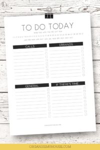 Handy Daily To Do List Planner Printable Free To Download