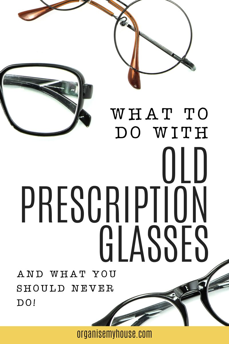 What To Do With Old Prescription Glasses (And What NOT To Do!)