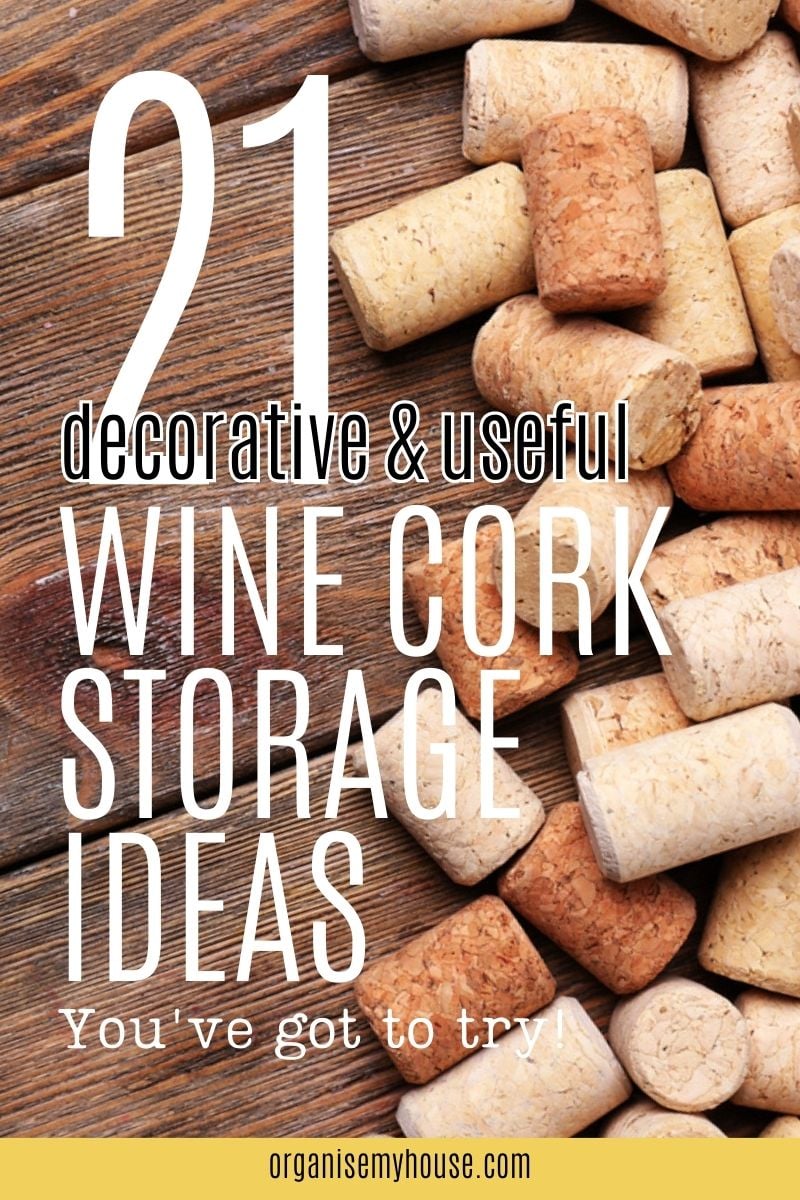 21 Decorative And Useful Wine Cork Storage Ideas You've Got To Try!
