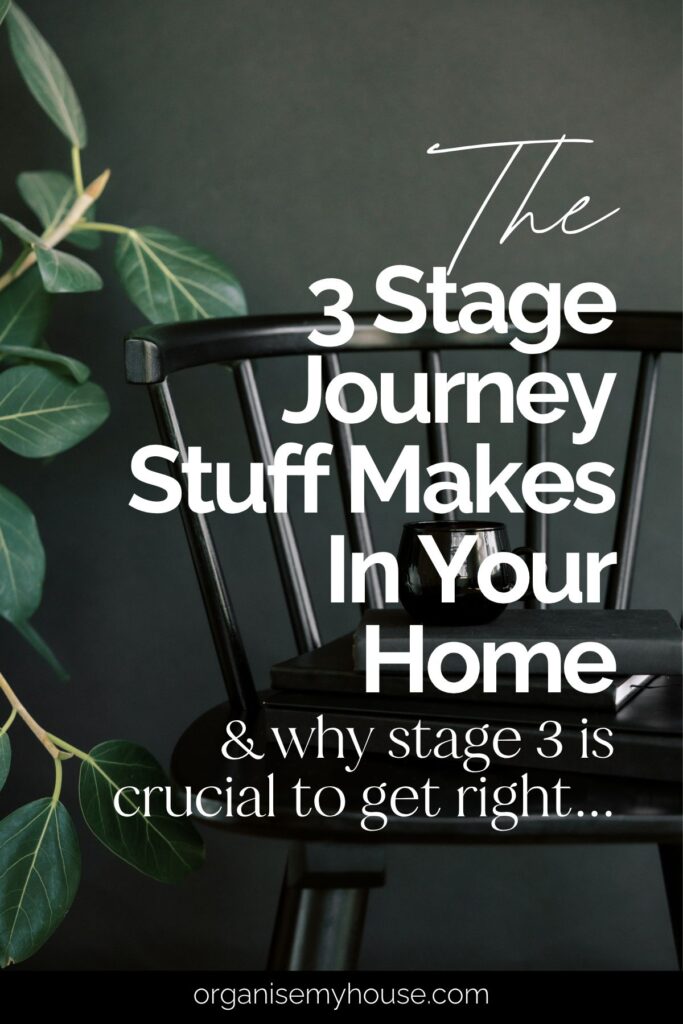 The 3 stage Journey Every Object Makes Through Your Home (And why stage 3 is crucial to get right) 3 The 3 stage Journey Every Object Makes Through Your Home (And why stage 3 is crucial to get right)