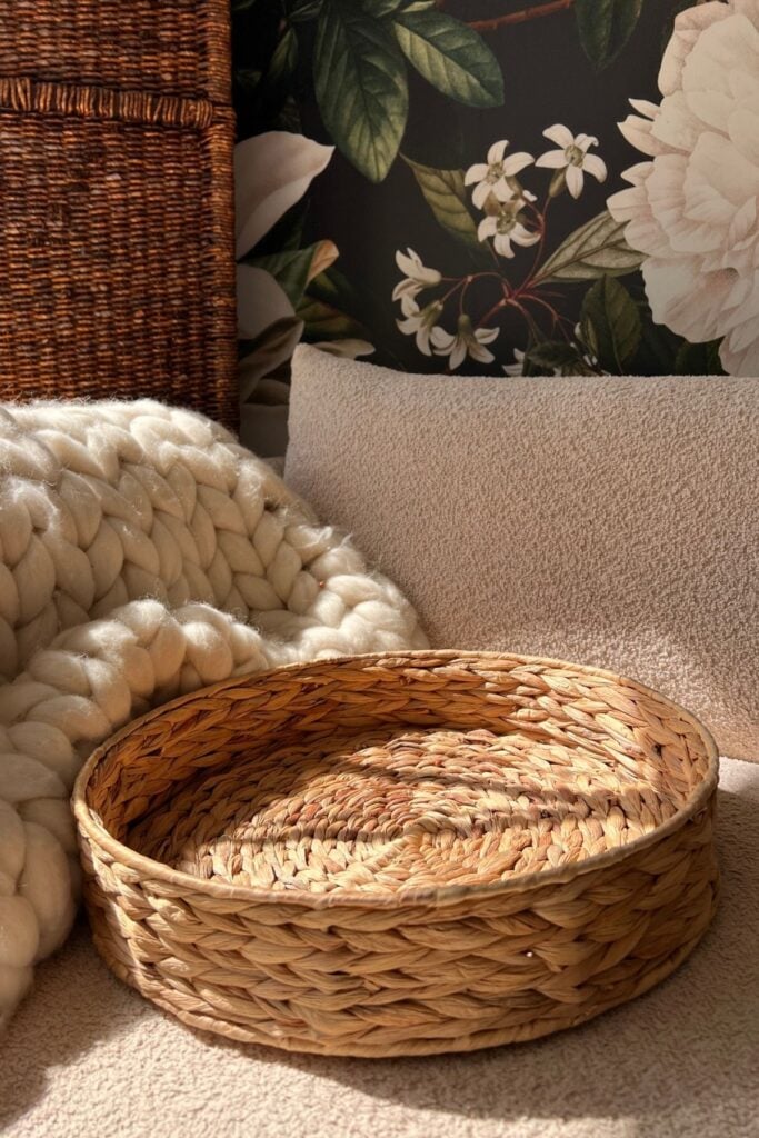Boo Basket Tray ready to fill