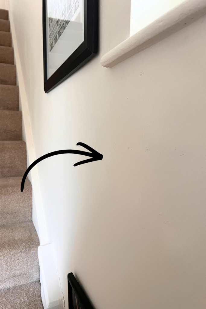25 Clever Uses For Magic Erasers At Home - Fully Tested! 3 The after of cleaning marks off a wall with a magic eraser