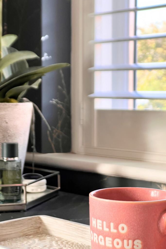 3 Simple Habits To Make Mornings Easier Every Day 3 Bedside table with morning coffee cup on