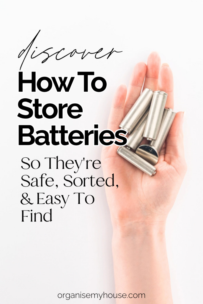 How To Store Batteries So They're Safe, Sorted, And Easy To Find