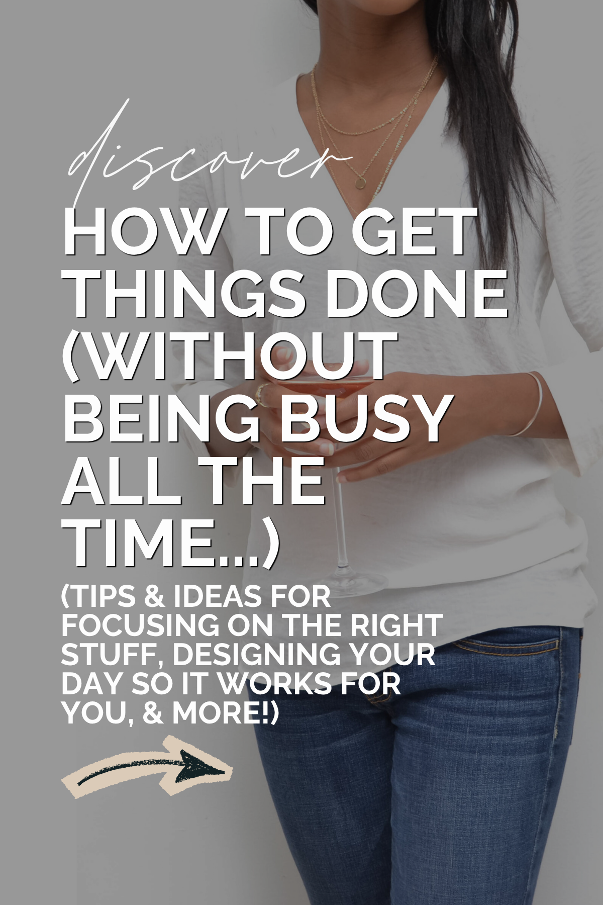 Discover how to get things done (without being busy all the time)